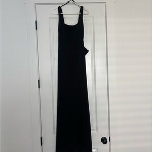 Black Maxi prom dress